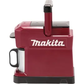 Makita DCM 501 GAR Akku Kaffeemaschine 12 V max. / 18 V Rot + 1x Akku 6,0 Ah - ohne Ladegerät