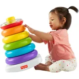 Fisher-Price Gigantische Farbring Pyramide, Steckspielzeug, Stapelturm