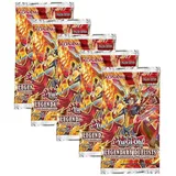 Yugioh - LED10: Soulburning Volcano - 5 Booster - Deutsch