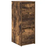 VidaXL Sideboard Räuchereiche 29,5x34x76 cm Holzwerkstoff