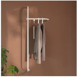 metallbude Wandgarderobe Tamina Weiß