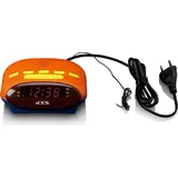 Lenco Ices, ICR-210 - Radiouhr - 0.3 Watt - KIDS