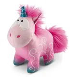 NICI 49107 Kuscheltier Einhorn Midnight Floral 32cm pink stehend-Nachhaltiges Stofftier aus weichem Plüsch, niedliches Plüschtier zum Kuscheln und Spielen, für Kinder & Erwachsene, tolle Geschenkidee