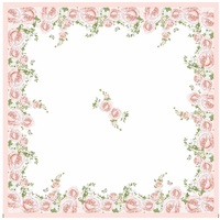 Duni Mitteldecke Mitteldecken 84 x 84 cm 1er Rose Glory