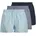 JACMILANO WOVEN BOXERS 3 PACK Blau Dunkelblau XL