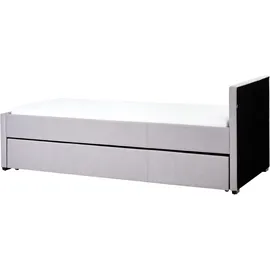 Beliani Marmande 90 x 200 cm Hellgrau