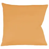 sleepling Satin Kissenbezug, Kissenhülle aus 100% seidig weicher Baumwolle, Bezug Kissen Kopfkissen, 60 Grad, Ökotex 100, Made in EU, 80 x 80 cm, Gold