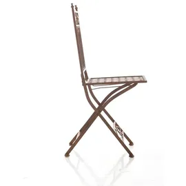 CLP Asina 40 x 39,5 x 95 cm antik-braun klappbar