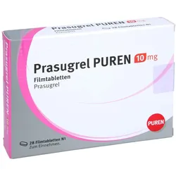 Prasugrel Puren 10 mg Filmtabletten 28 St
