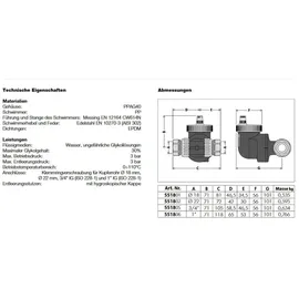 CALEFFI Microblasenabscheider 1" 1 bar 25 l Schwarz