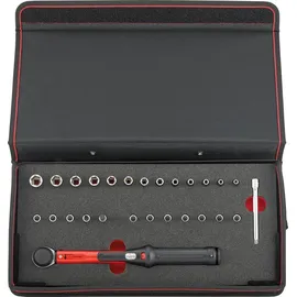 FORMAT Drehmomentschlüssel-Set 5-25 Nm 1/4"-tlg.