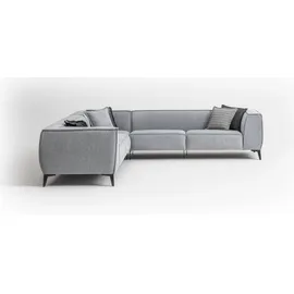 aea Ecksofa L Form Polstersofa Möbel Wohnzimmer 340x340 Eck Sofas Couchen - Grau