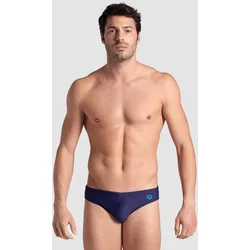 Badehose Slip Herren Santamarias R - Navy-turquoise - 6