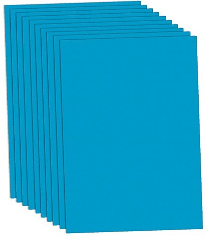 Fotokarton, hellblau, 50 x 70 cm, 10 Blatt