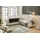 JOB Eckcouch Chenille 2-Sitzer Beige