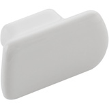 Furnipart Möbelknopf Vanilla Breite 49,5mm LA 16mm - Keramik weiß
