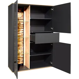 Mäusbacher Highboard 101 x 147 x 42 cm grau