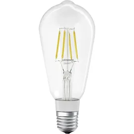 LEDVANCE LED Leuchtmittel Smart+ BT CLA Edison 50 Edisonform E 27 - 5,5 W