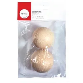 Rayher Rohholz-Kugeln 50 mm ø 2 Stück