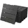 ECD Germany WPC Terrassenfliesen Anthrazit 30 x 30 cm 33 St.