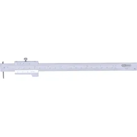 KS Tools Universalstreichmaß mit Anschlagrolle, 200mm