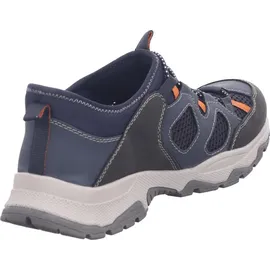 Rieker B8350-14 Herren Blau/Orange 40