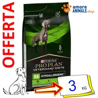 Purina 3kg Veterinary Diets HA Hypoallergenic PURINA PRO PLAN Hundefutter trocken