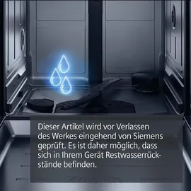 Siemens iQ300 SX53ES02CE Einbau-Geschirrspüler (teilintegrierbar, 598 mm breit, Edelstahl)