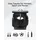 Inateck Laptop RollTop 25 l schwarz