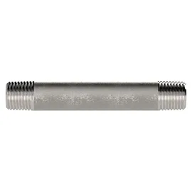 Riegler Rohrdoppelnippel 23, AG/AG, R 2, Länge 180,0 mm