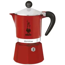 Bialetti Rainbow - Espressokocher - rot - für 1 Tasse