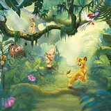 KOMAR Fototapete Lion King Jungle 368 x 254 cm