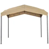 Tepro Pavillonbespannung Marabo 1 Stück 3,05 x 3,05 x 0,96 m Taupe