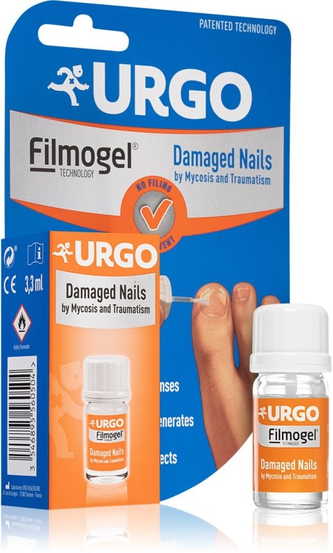 URGO Filmogel Damaged nails Gel für beschädigte Fingernägel 3,3 ml