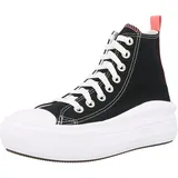 Converse Chuck Taylor All Star Move Sneaker Black/Pink Salt/White, 36