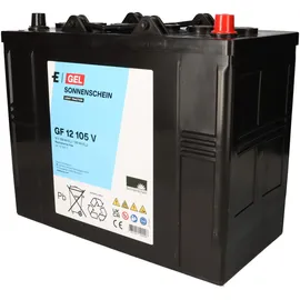 Sonnenschein / Exide Ersatzakku 36V 3x GF 12 105V Arbeitsbühne Kärcher 105 Ah 5SHP-Gel
