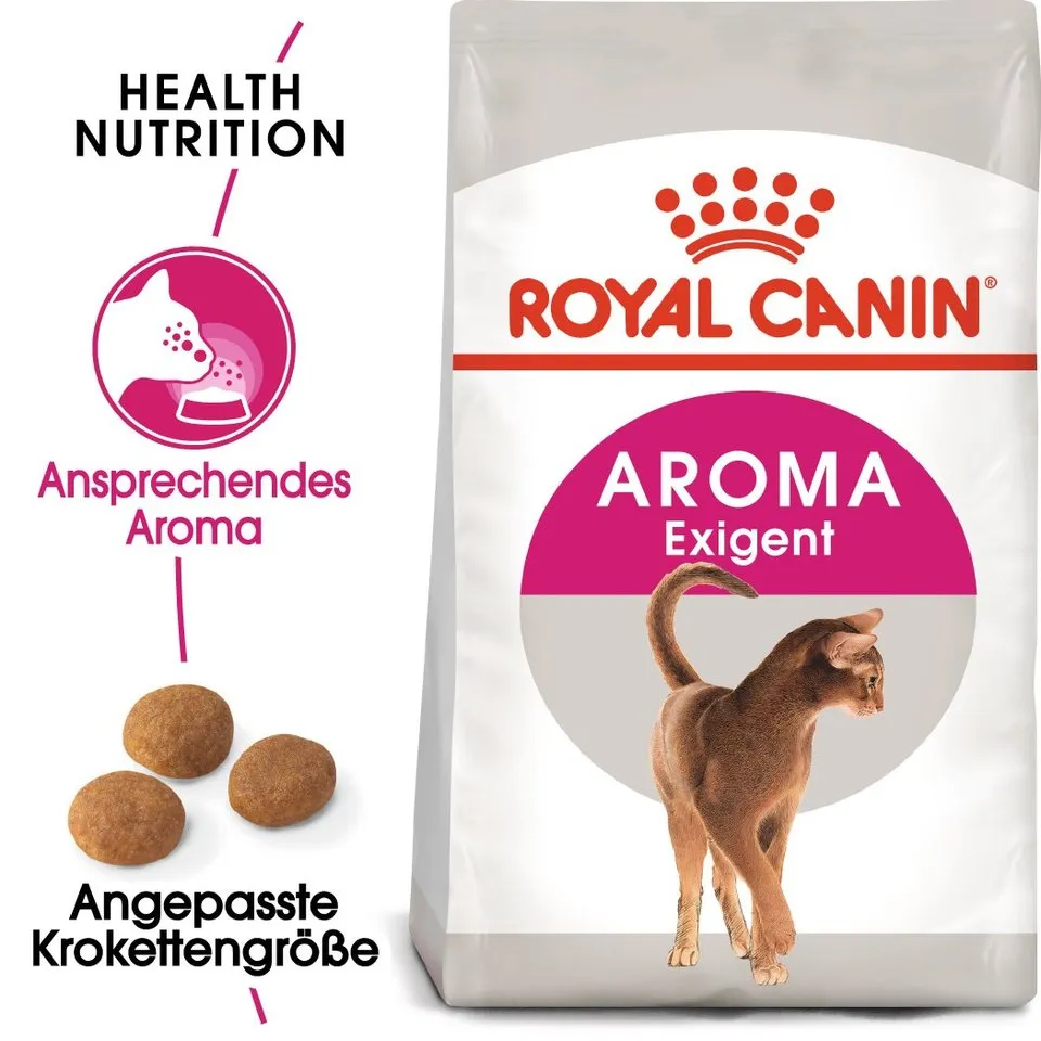 ROYAL CANIN AROMA EXIGENT Trockenfutter für wählerische Katzen 2 kg