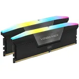 Corsair Vengeance RGB DDR5-5600 96GB Kit (2x48GB) CL40 Schwarz CMH96GX5M2B5600C40