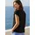 TAMARIS Spitzenshirt schwarz 34