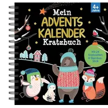 Schwager & Steinlein Mein Adventskalender-Kratzbuch