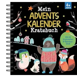 Schwager & Steinlein Mein Adventskalender-Kratzbuch