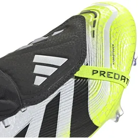 adidas Predator Elite FG Herren Cloud White/Core Black/Lucid Lemon 45 1/3