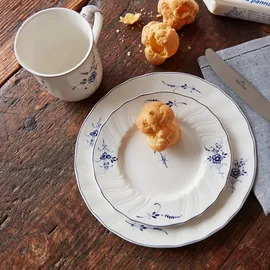 Villeroy & Boch Vieux Luxembourg Kaffeetasse 0,29 l Weiß/Blau 6 St.