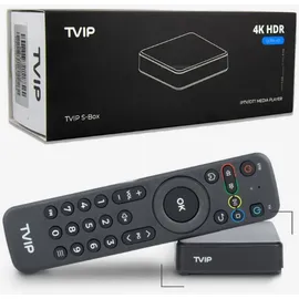 TVIP S-Box v.710 4K UHD Android 11 IP-Receiver HDR, LAN, HDMI, USB, MicroSD