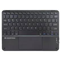 Conceptronic TOBIN01BUS Wireless Tastatur mit Touchpad US