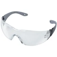wolfcraft Schutzbrille mit Bügeln, farblos