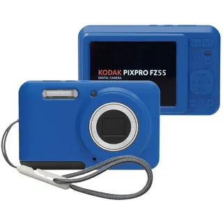 Tedubax Schutzhülle für Kodak PIXPRO FZ55 Hülle, Weiche Silikonhülle für Kodak PIXPRO FZ55 - Anti-Scratch Slim Fit Leichte Schutzhülle - Blau