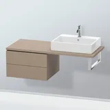 Duravit Unterschrank L-Cube 62x54,7cm, lei, f Konsole, 2 Schubkästen