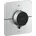 Hansgrohe Duschthermostat softsquare für 2 Verbraucher Polished Black Chrome 36755330