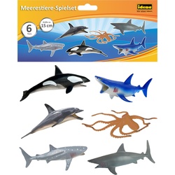 Idena P09810B/06B Meerestiere Spielfiguren-Set